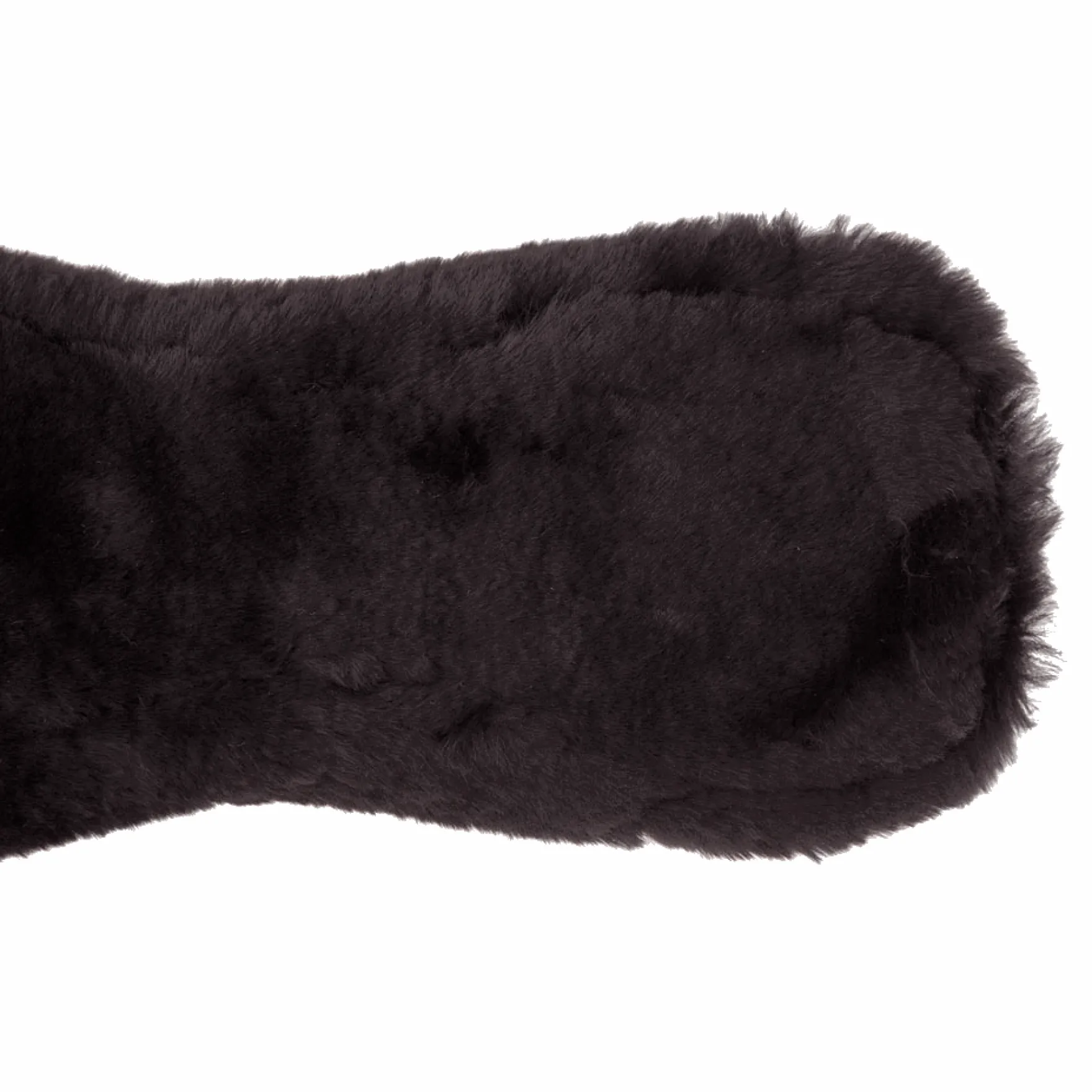Sattelgurt Sheepskin, Kurzgurt, Dressurgurt, Stoff mit Lammfell