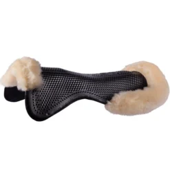 Sattelpad Dri-Lex Sheepskin, therapeutisches Gelpad, Lammfellpad