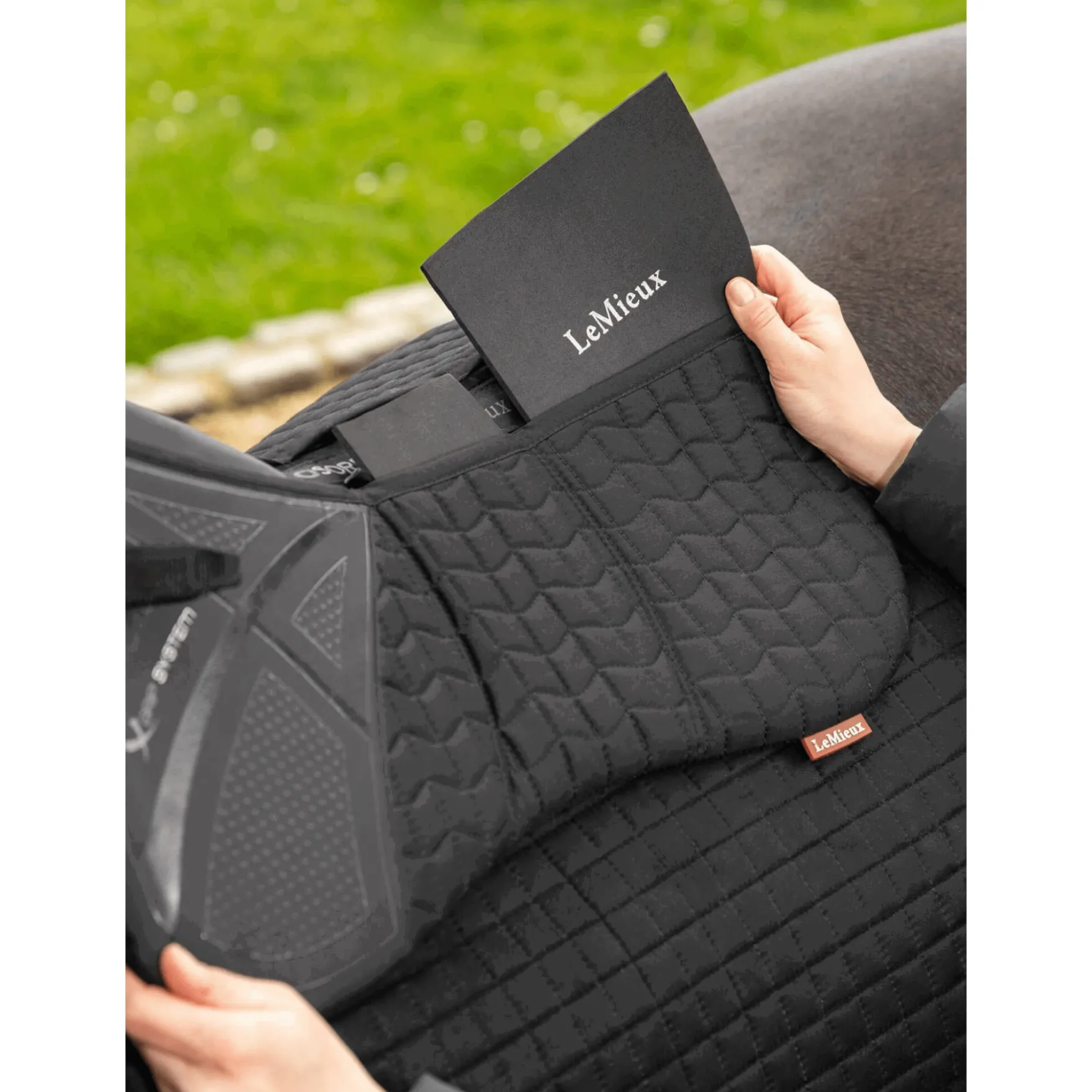 Sattelpad ProSorb 3 Pocket Half Pad, Korrekturpad