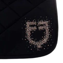 Schabracke Glitzerstein Logo, Springschabracke