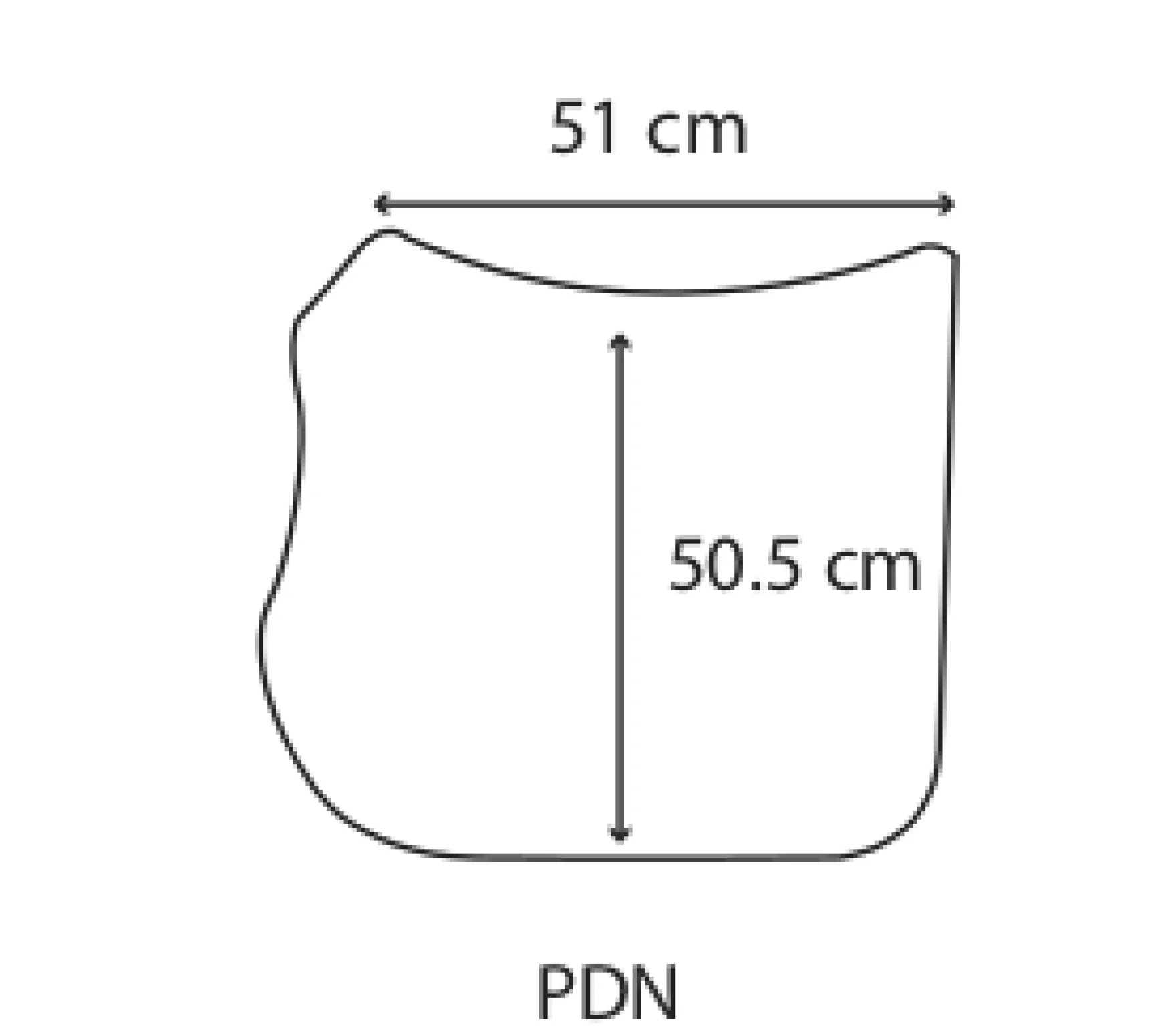 Schabracke Quadro, Dressurschabracke