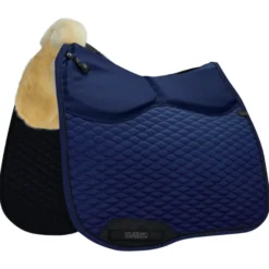 Schabracke Streamline Dressur, Korrekturschabracke, mit Lammfell