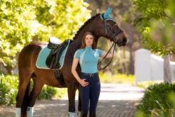 Schabracke Suede Dressage Square FS25, Dressurschabracke