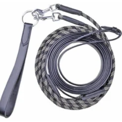 Schlaufzügel, mit Karabinerhaken und Schlaufe