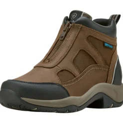 Schuhe Damen Terrain Zip, wasserdicht, Stallschuhe