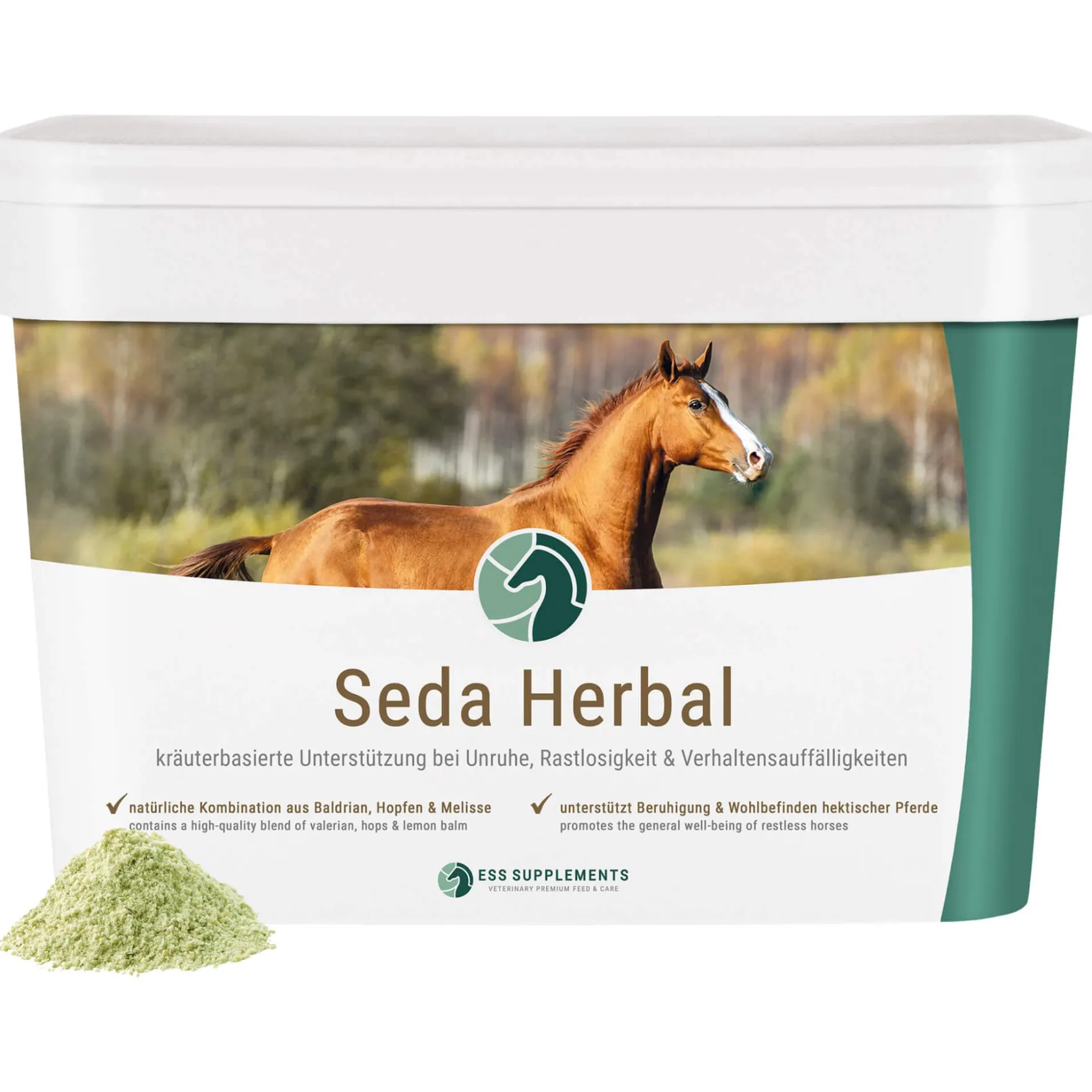 Seda Herbal, Ergänzungsfuttermittel, Pulver