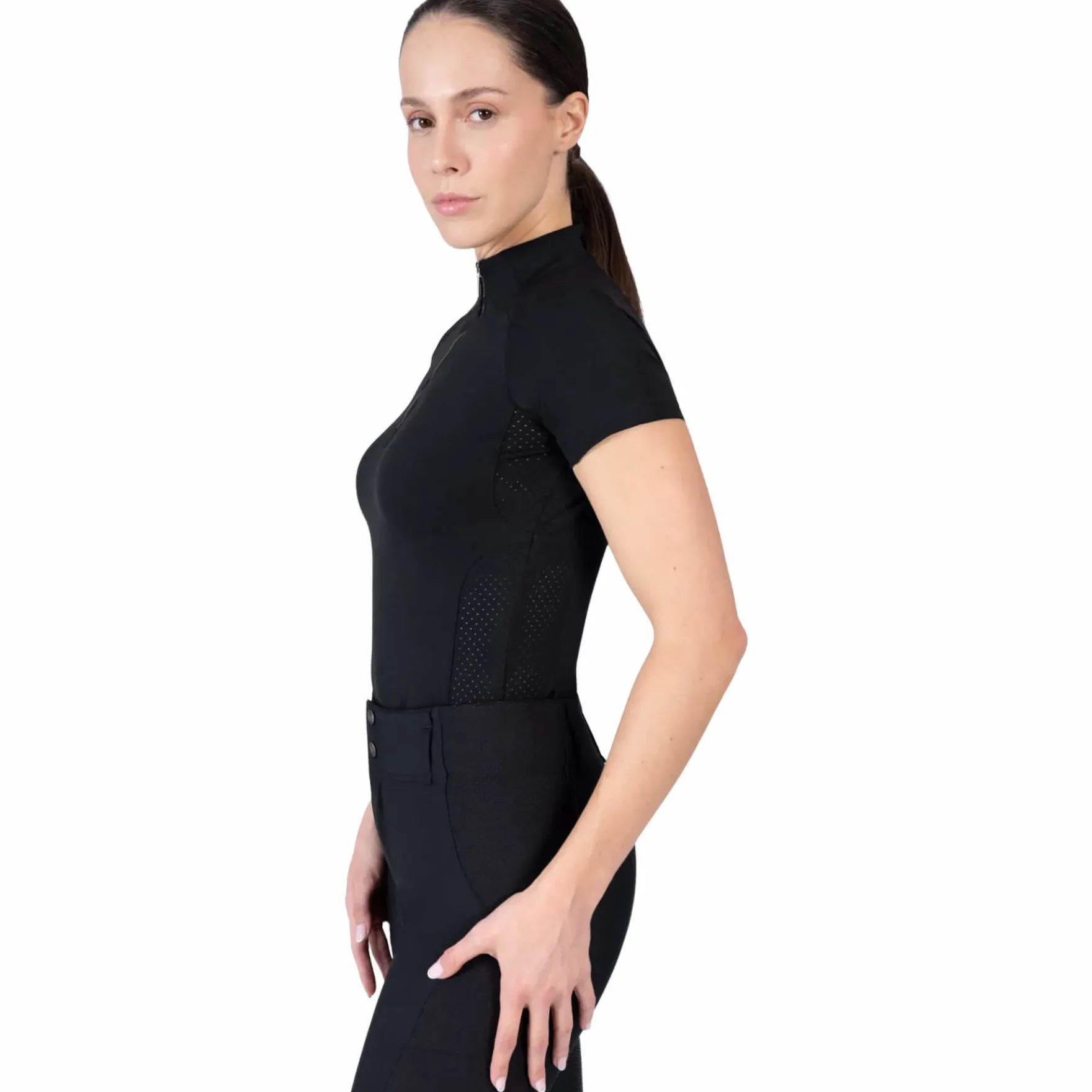 Shirt Damen Aero Base Layer, Trainingsshirt, kurzarm