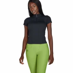 Shirt Damen Athleisure FS26, Strickshirt, kurzarm