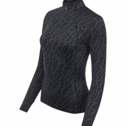 Shirt Damen Base Layer Fleur, Trainingsshirt, langarm