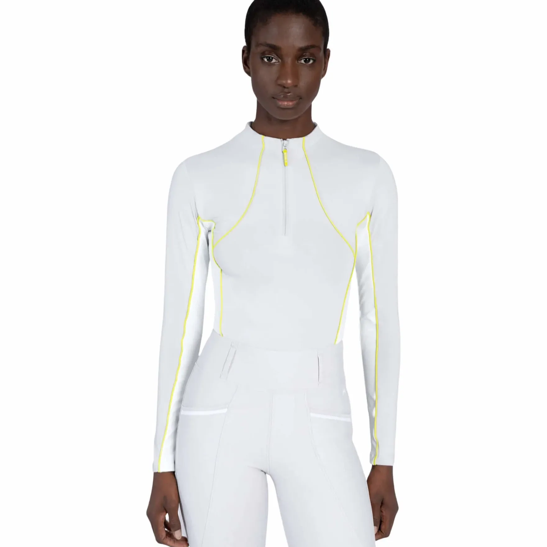 Shirt Damen Contrast Base Layer FS25, Trainingsshirt, langarm