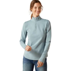 Shirt Damen Gridwork 2.0 1/4 Baselayer HW25, Trainingsshirt, langarm
