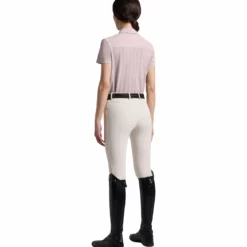 Shirt Damen Jacquard Jersey FS26, Trainingsshirt, Funktions-Poloshirt, kurzarm