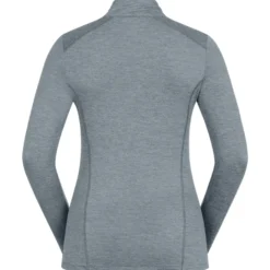 Shirt Damen Milano HW25, Trainingsshirt, Funktions-Zip-Shirt, langarm