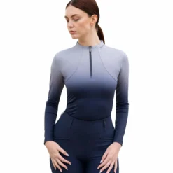 Shirt Damen Ombré Base Layer, Trainingsshirt, langarm