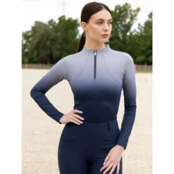 Shirt Damen Ombré Base Layer, Trainingsshirt, langarm