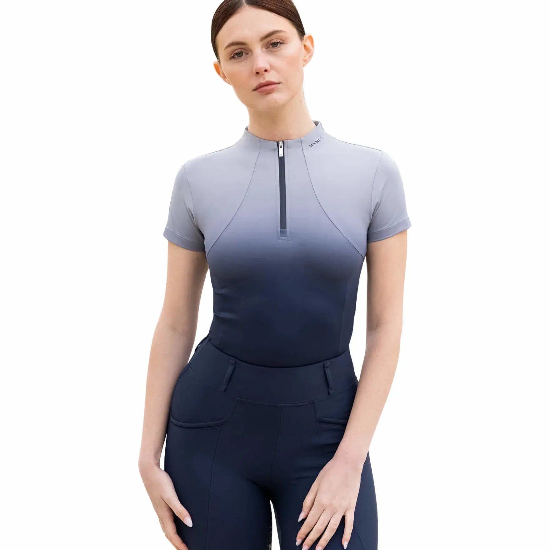 Shirt Damen Ombré Base Layer, Trainingsshirt, kurzarm