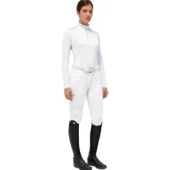 Shirt Damen Revo Red Label Tech Knit, Trainingsshirt, langarm