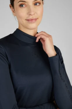 Shirt Damen Rollkragen Selection HW24, Trainingsshirt, langarm
