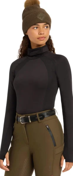 Shirt Damen Sara Snood Base Layer HW24, Trainingsshirt, langarm, Rollkragen