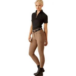 Shirt Damen Soquel 1/4 Zip, Trainingsshirt, Baselayer, kurzarm