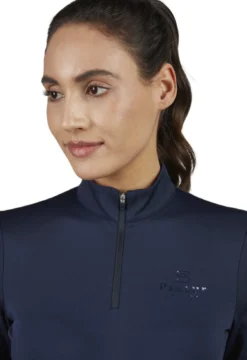 Shirt Damen Sports HW25, Trainingsshirt, Zip-Shirt, Funktionsshirt, langarm
