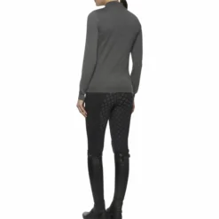 Shirt Damen Wool Knit Honeycomb, Sweatshirt
