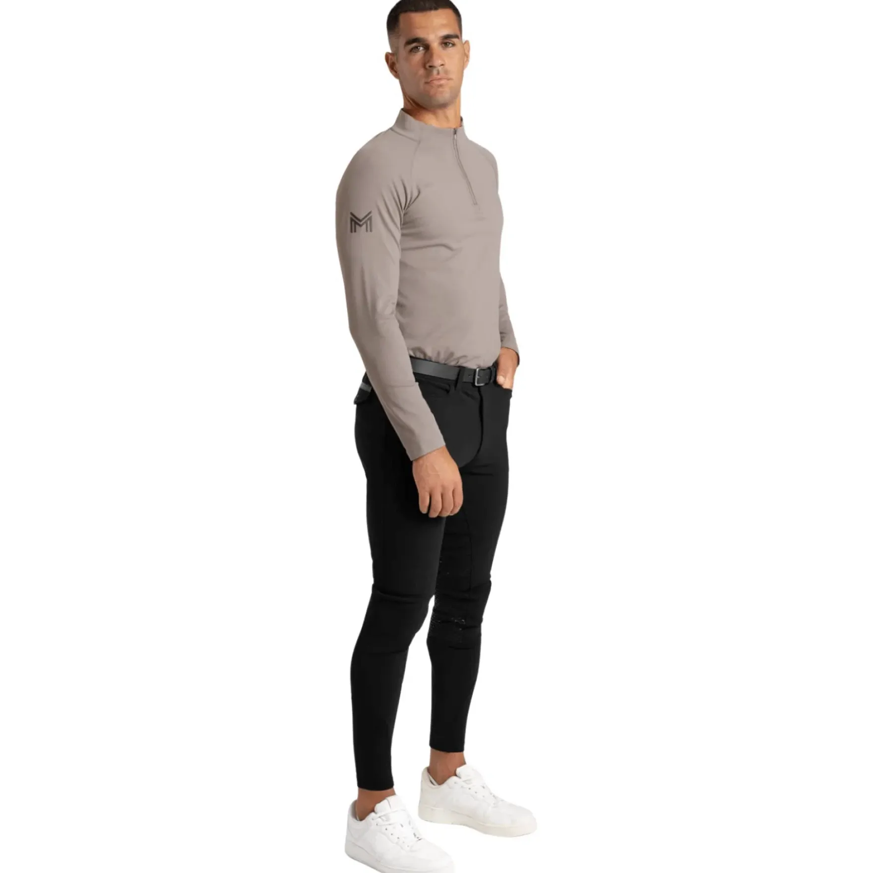 Shirt Herren Code Base Layer, Trainingsshirt, langarm
