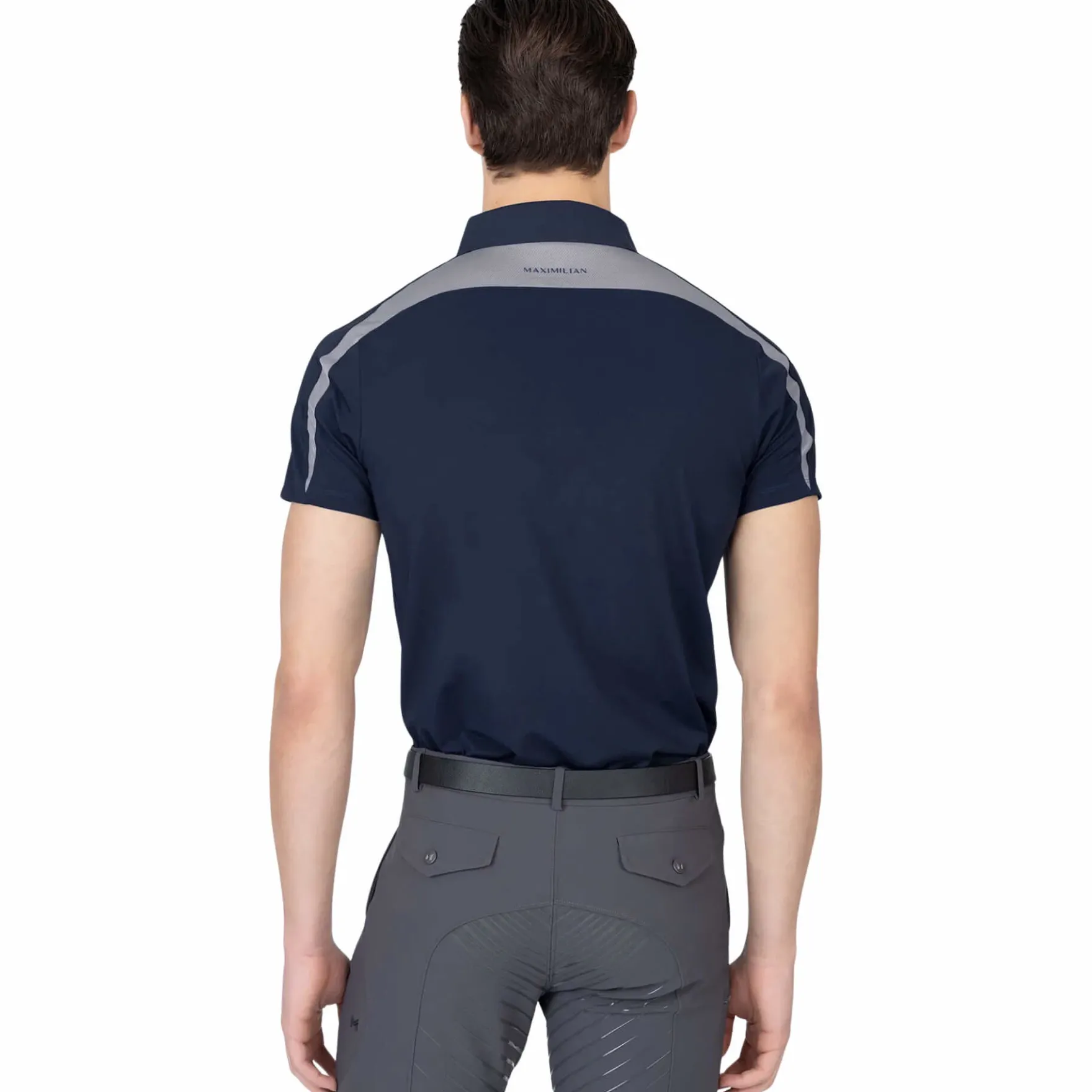 Shirt Herren Court, Trainingsshirt, Trainingspolo, kurzarm