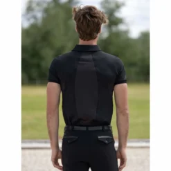 Shirt Herren Cross, Poloshirt, Mesh, kurzarm
