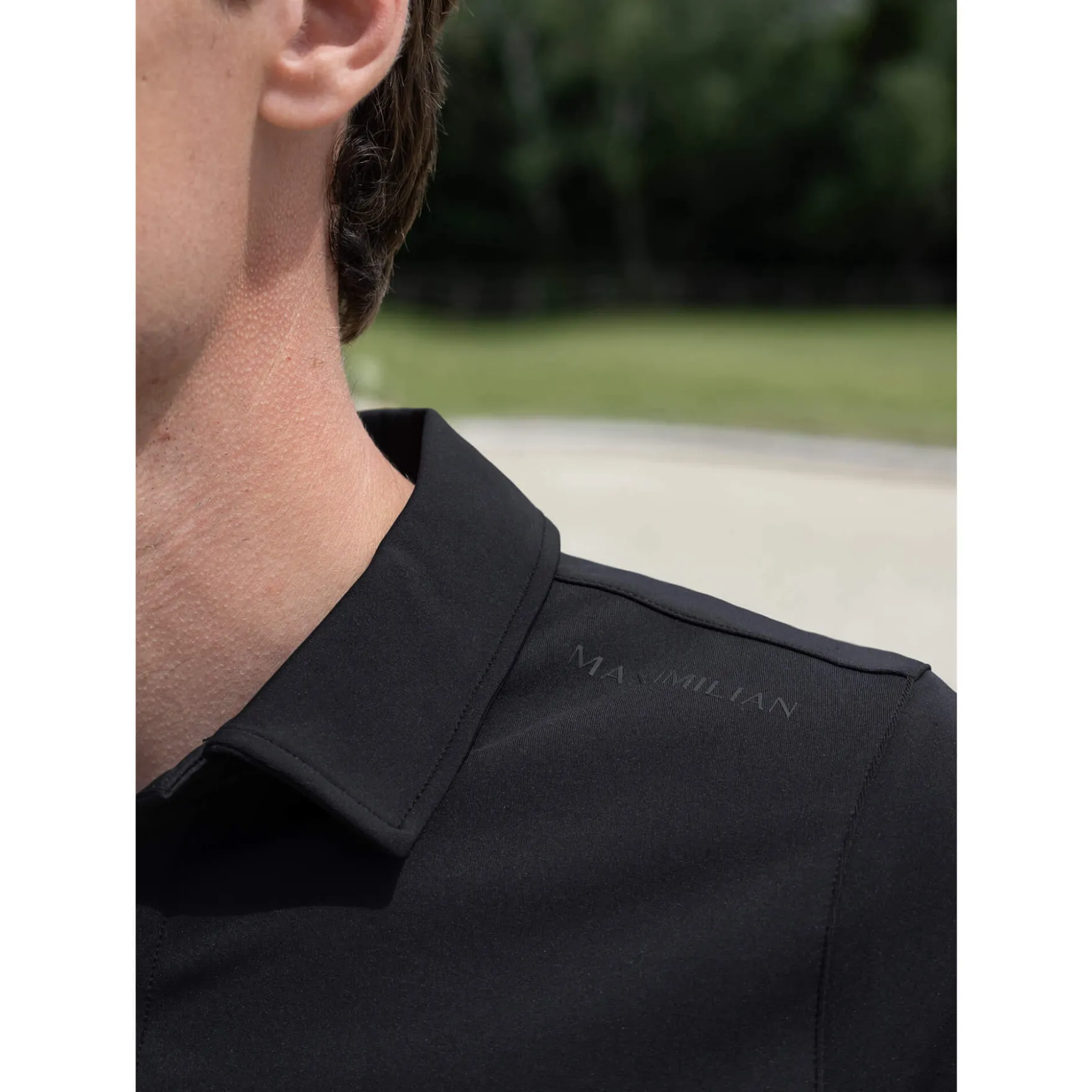 Shirt Herren Cross, Poloshirt, Mesh, kurzarm