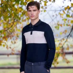 Shirt Herren KLAxel HW26, Trainingsshirt, Trainingspolo, langarm