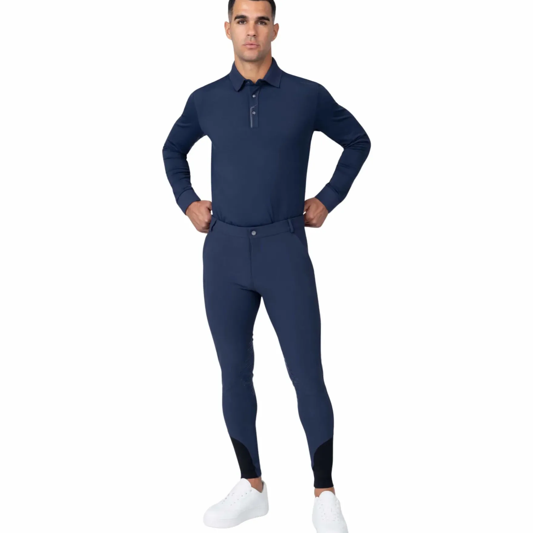 Shirt Herren Volt, Trainingsshirt, Trainingspolo, langarm