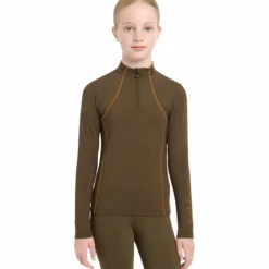 Shirt Kinder YR Base Layer, Trainingsshirt, UV-Shirt, langarm