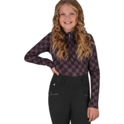 Shirt Mädchen Lize Junior HW25, Trainingsshirt, Base Layer, langarm