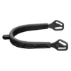 Sporen Ultra fit extra Grip black Series, abgerundetes Halsende, 15mm Halslänge