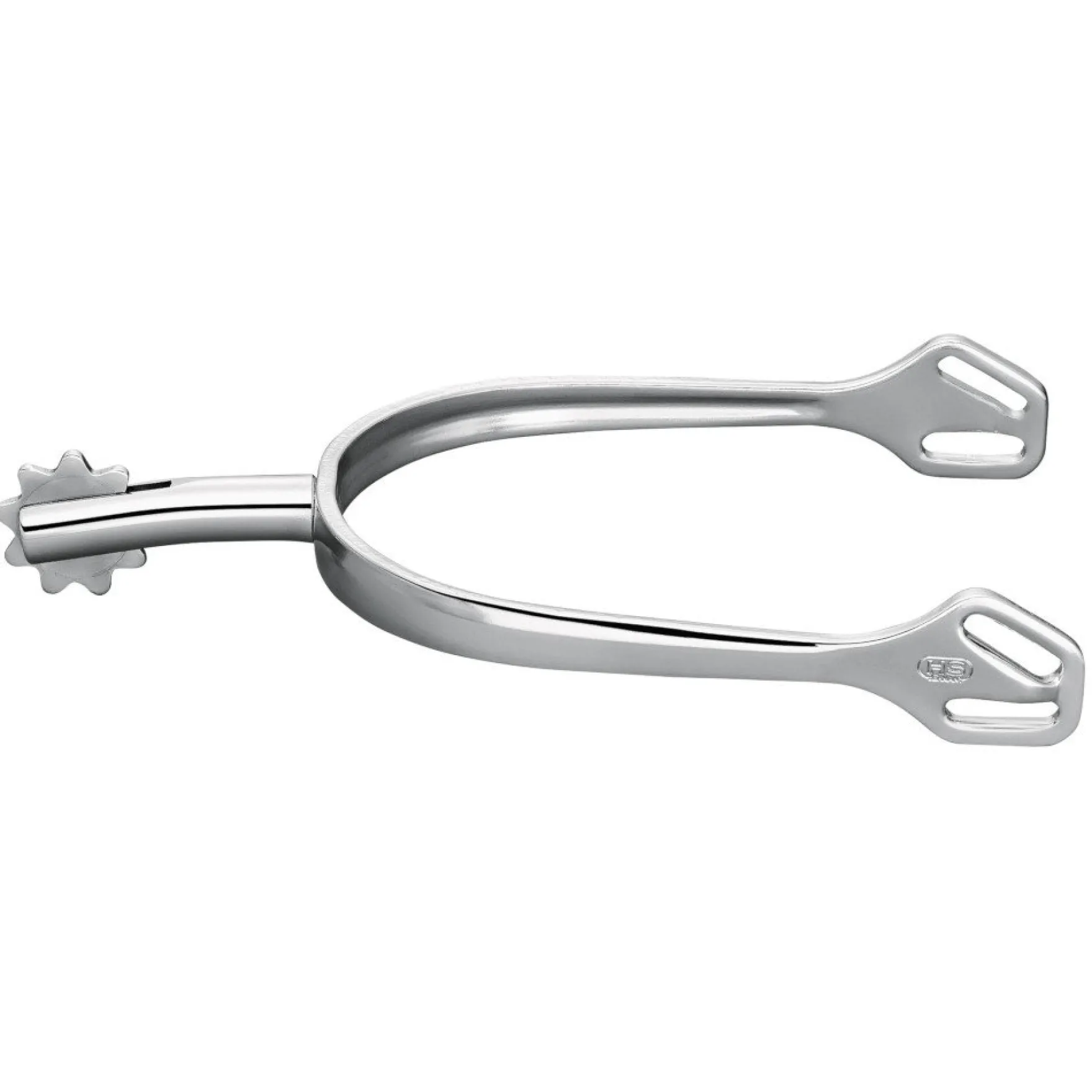Sporen Ultra fit, flaches Halsende und Rad, 45 mm Halslänge