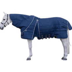 Stalldecke Rambo Optimo Stable Plus, 400 g, Winterdecke, mit abnehmbarem Halsteil