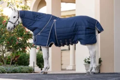 Stalldecke Rambo Optimo Stable Plus, 200 g, Winterdecke, mit abnehmbarem Halsteil