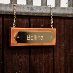 Stallplakette