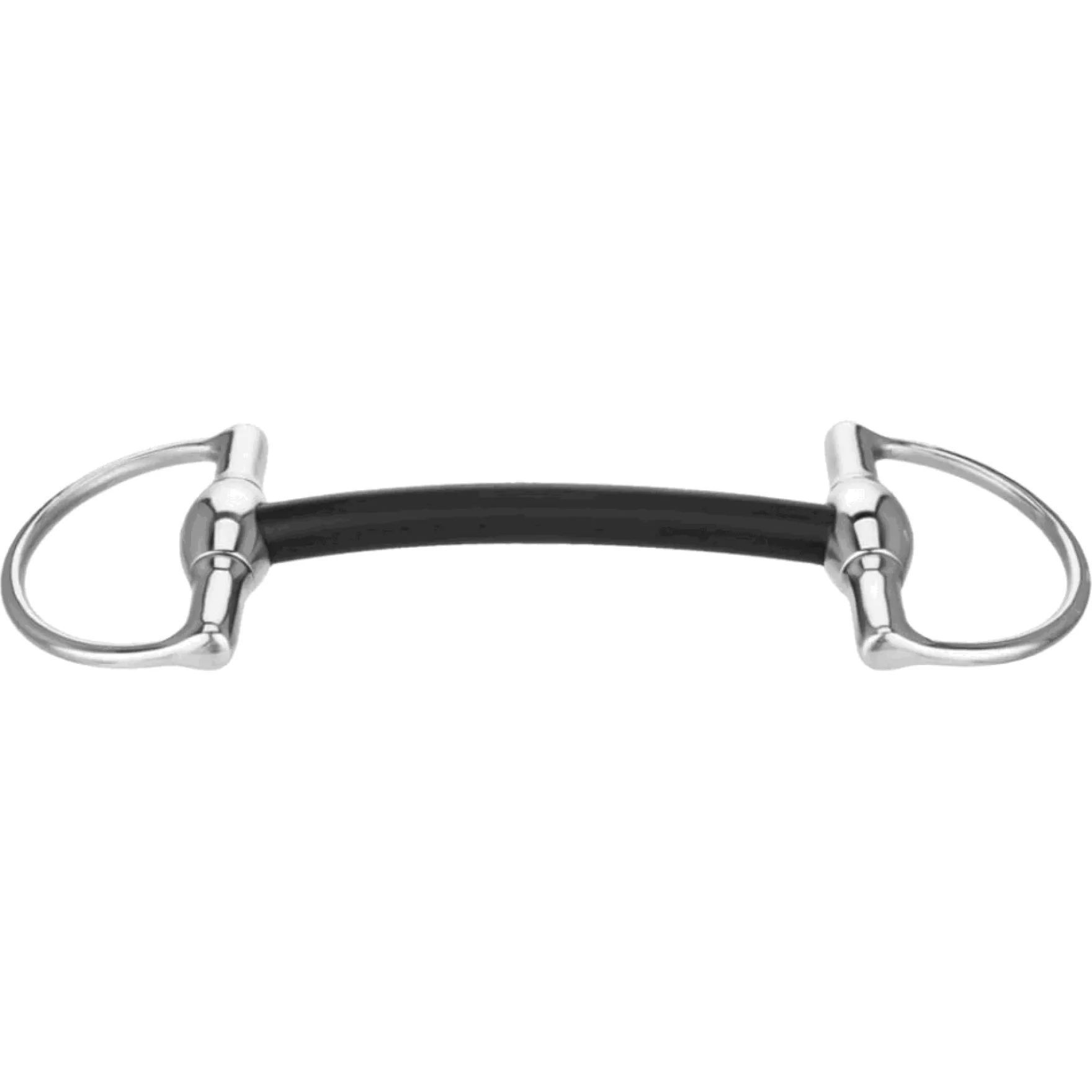 Stangengebiss D-Ring Hartcarbon