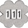 Startnummern Clover, 3-stellig, mit Sicherheitsnadel, 1er Set