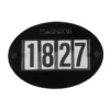 Startnummern Quick Pin 4, 4-stellig, 2er Set