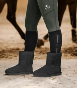 Stiefel Bootie Rainless Velours, Winterstiefel, Stallschuhe, gefüttert