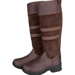Stiefel Damen Oakland, Winterstiefel, Lederstiefel