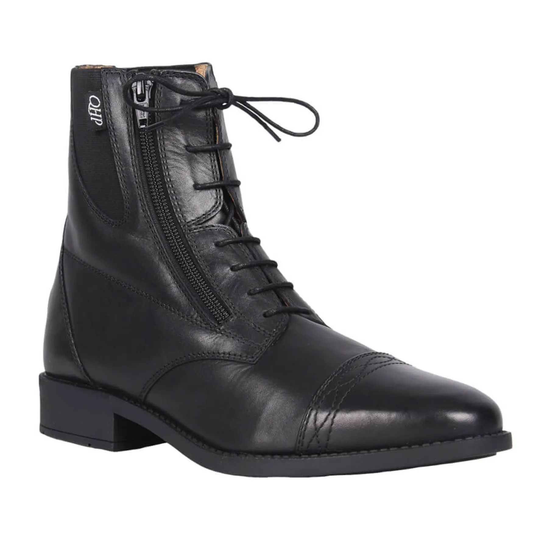 Stiefeletten Damen Ezra, Reitstiefeletten, Leder