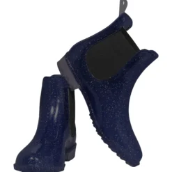 Stiefeletten Damen Sparkle, Jodhpurstiefeletten, Gummistiefeletten, Regenstiefeletten