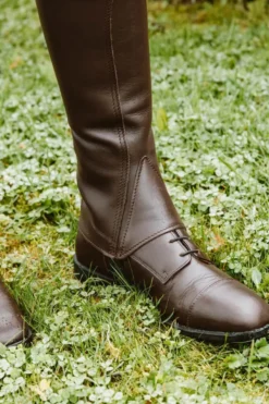Stiefeletten, mit Schnürung, Leder, Damen, Herren