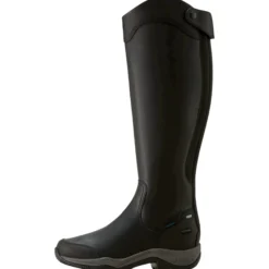 Stiefel Telluride Tall, Damen, Lederreitstiefel, wasserdicht, Schwarz