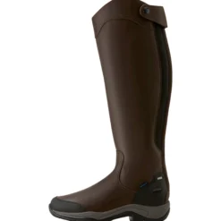 Stiefel Telluride Tall, Damen, Lederreitstiefel, wasserdicht, Braun