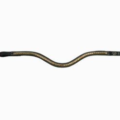 Stirnriemen Brass Clincher DC, V-Shaped, geschwungen